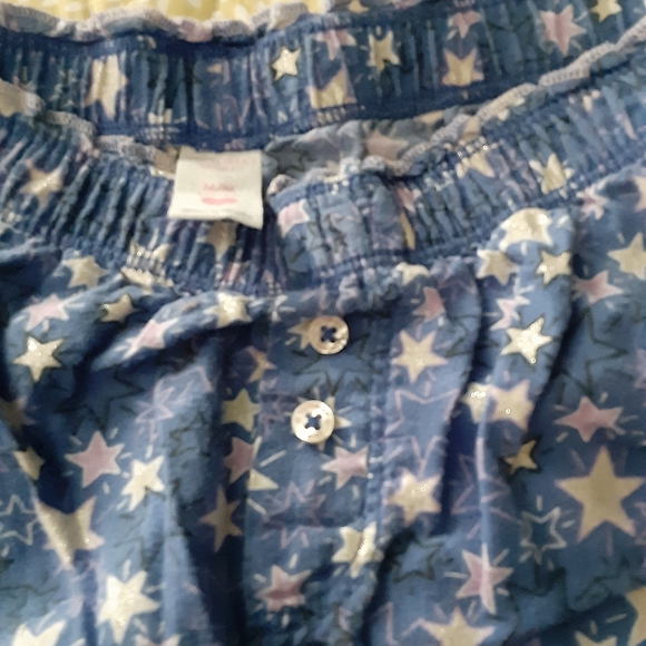 Victoria Secrets  PJ set Medium(Long)*meas on pix*, blue, pink, silver, black - Picture 8 of 12